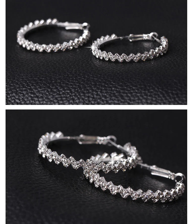 Crystal Stud Earrings