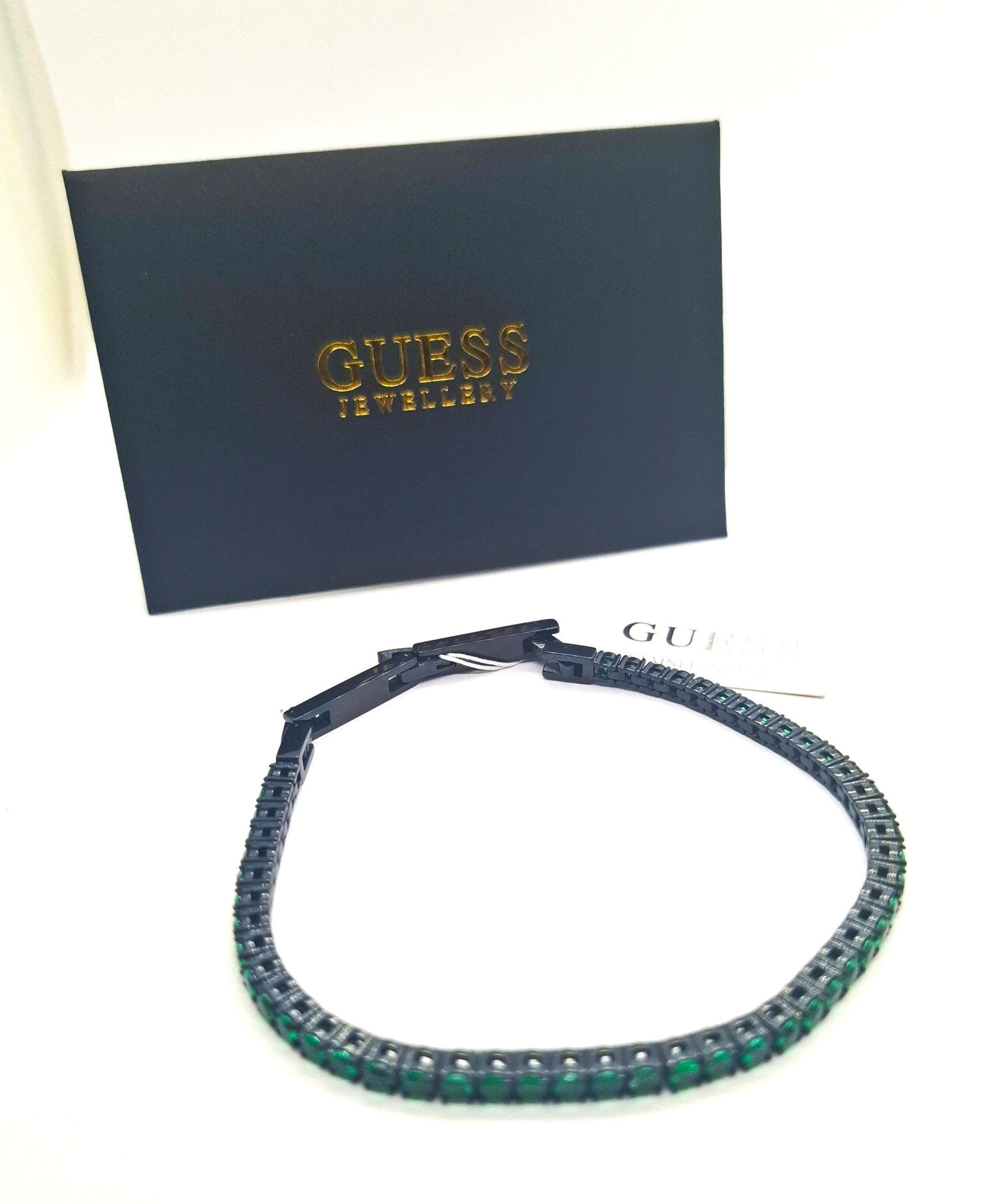 Zwarte armband van Guess