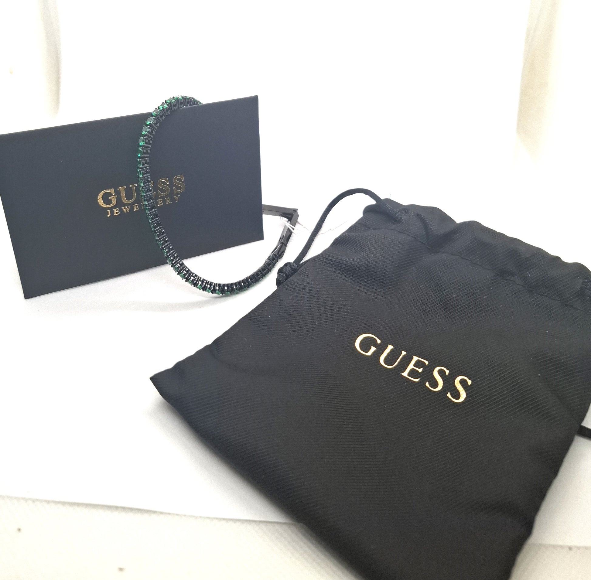 Zwarte armband van Guess