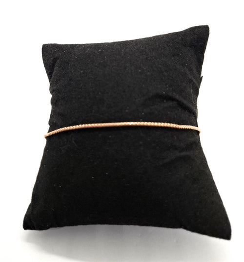 14K roségouden armband