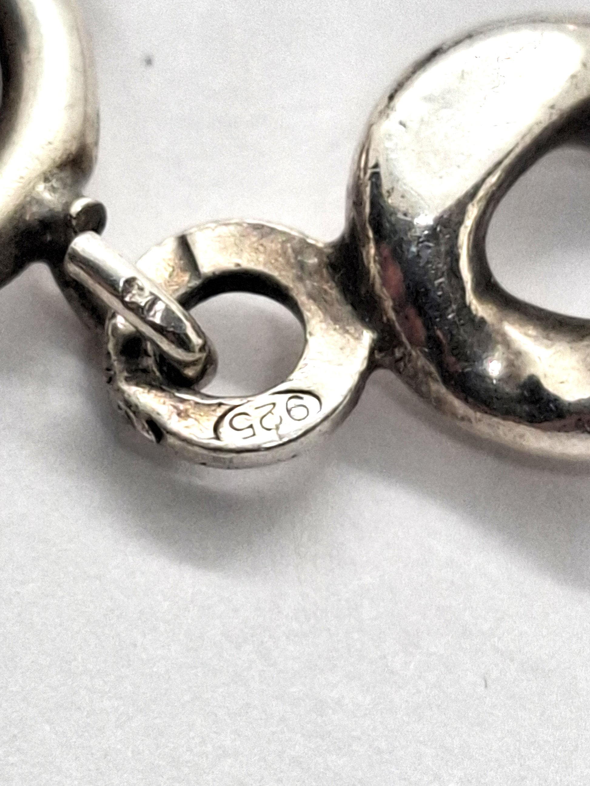 925 Sterling Zilveren Schakelarmband