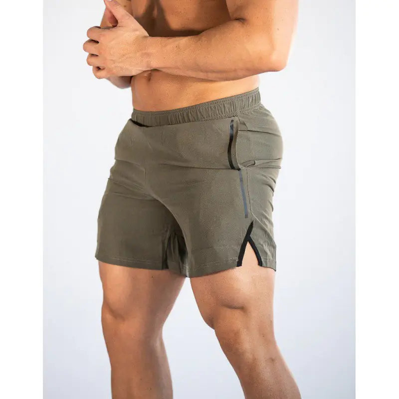 Quick-Drying Five-Point Stretch Running Pants