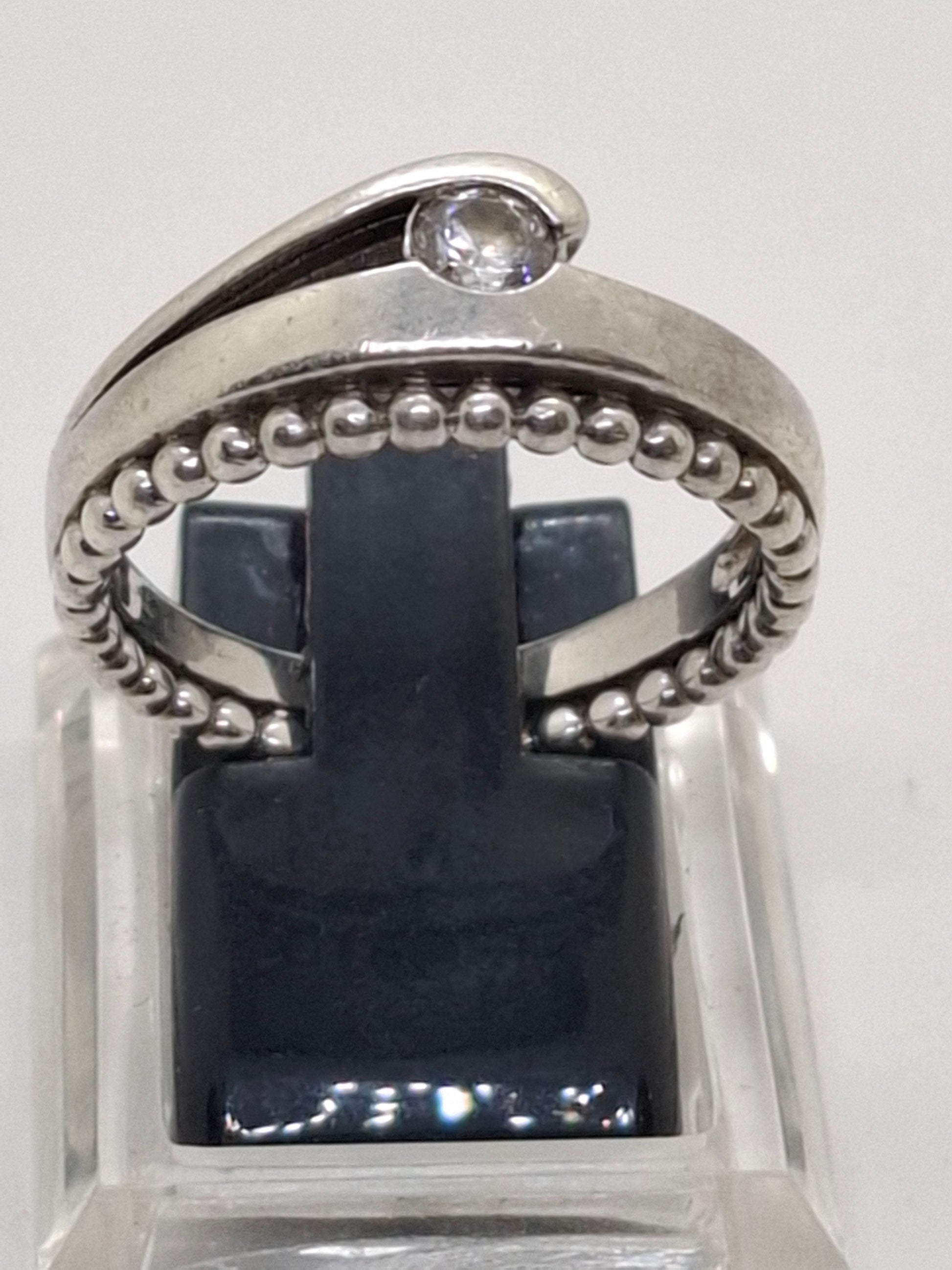 925 Sterling Zilveren Ring met Zirkonia