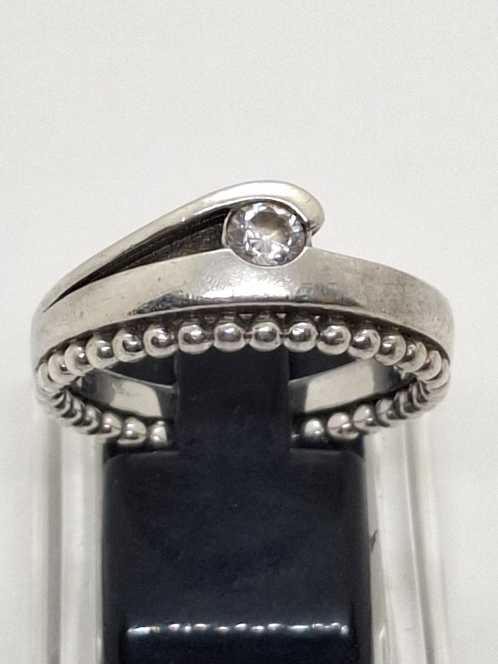 925 Sterling Zilveren Ring met Zirkonia