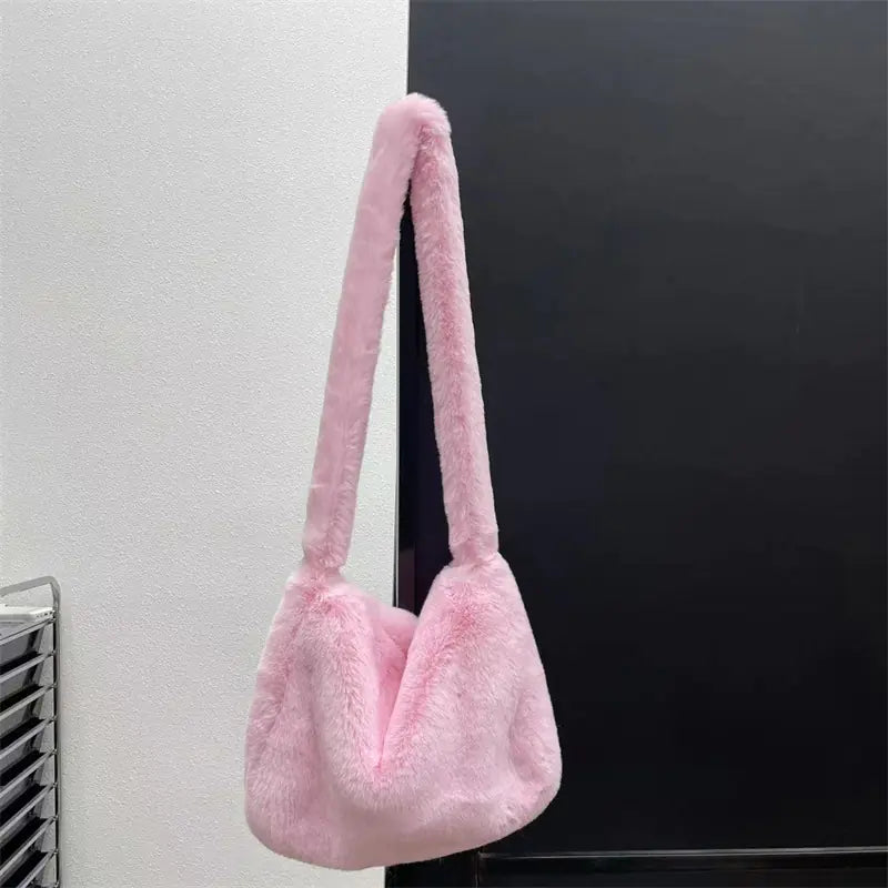 Rabbit Plush Shoulder Bag for All Occasions