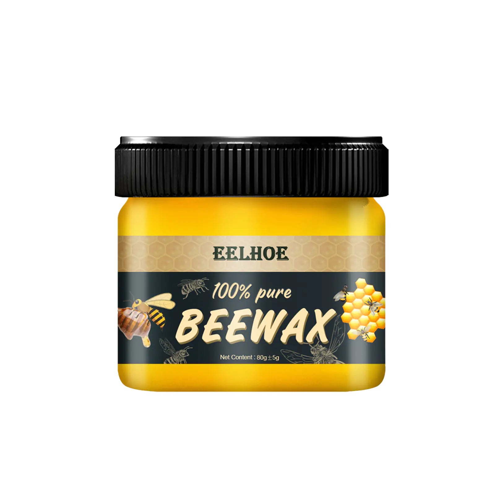EELHOE Natural Beeswax for Wood Floor Care and Polish