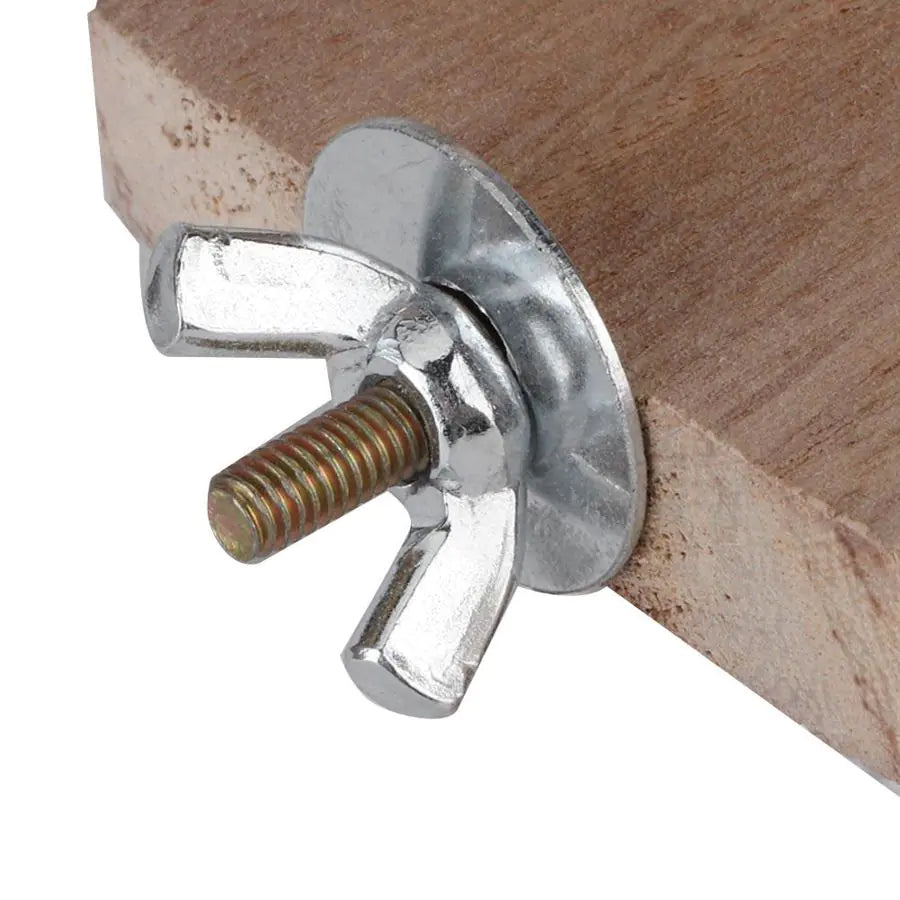 Hamster Jumping Board, Wooden Pet Ladder Toy for Parrots