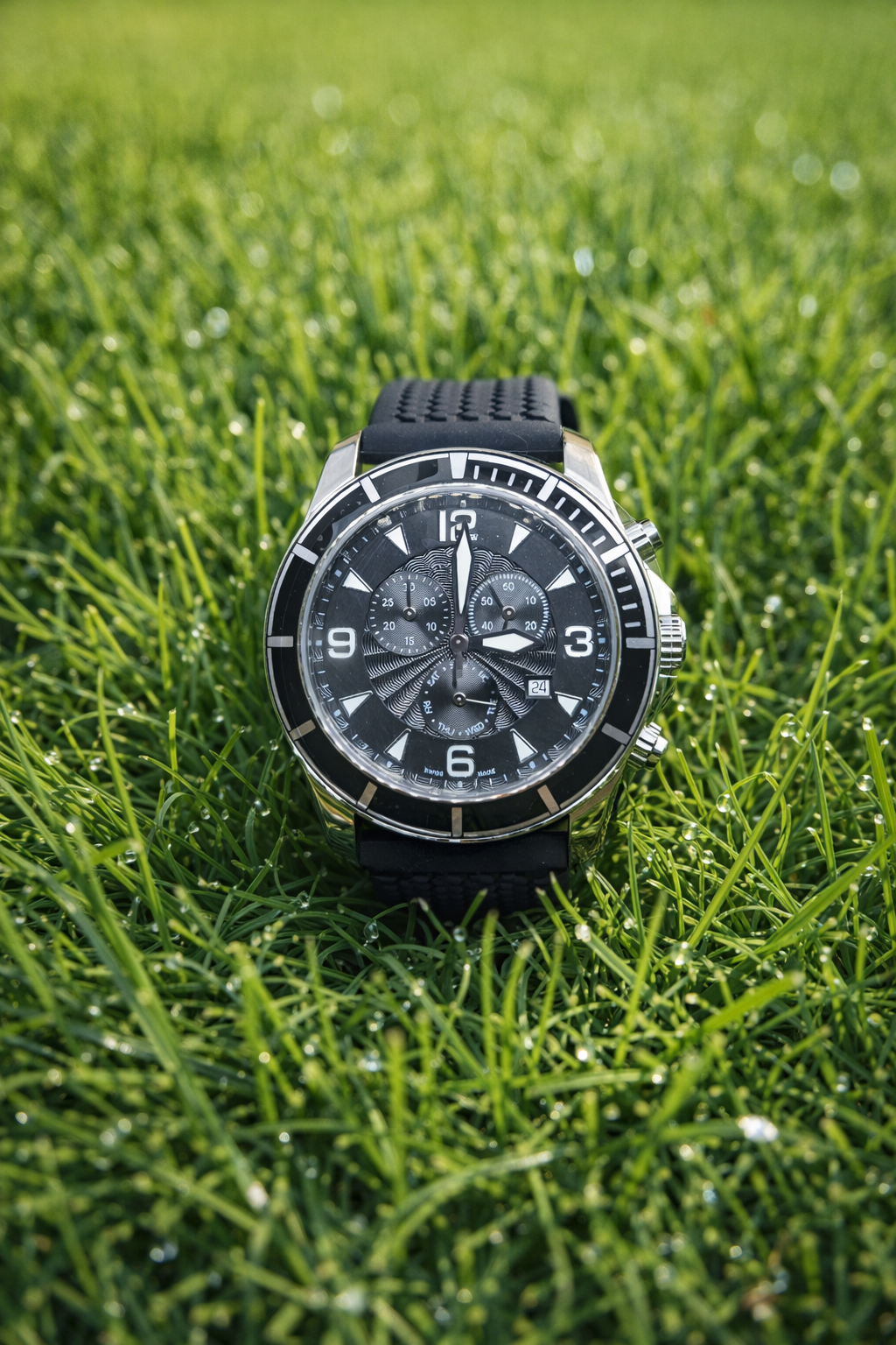 Optima Swiss Chronograph – Zwart