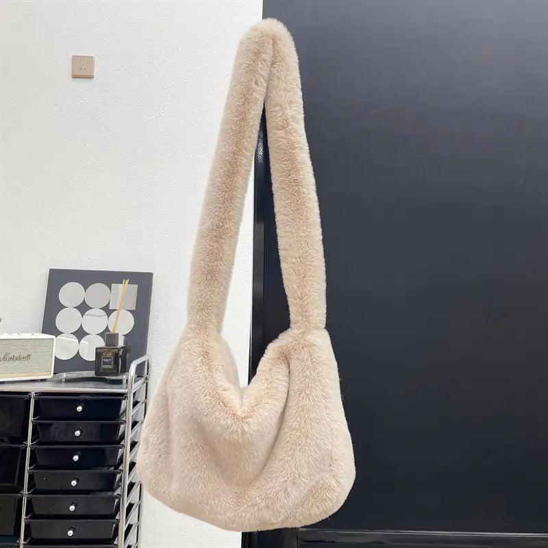 Rabbit Plush Shoulder Bag for All Occasions
