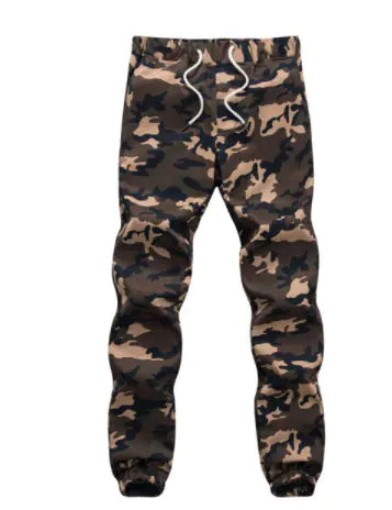 Men's Casual Camouflage Pants in Large Size