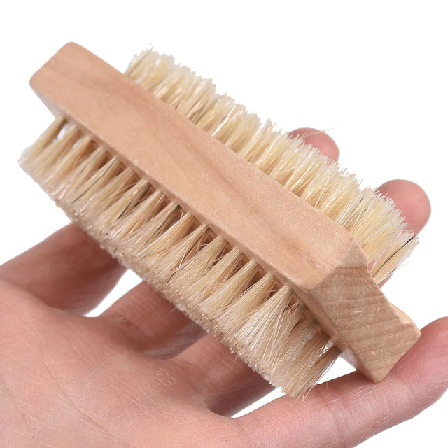 Wholesale Natural Boar Bristle Wooden Double-Sided Brush