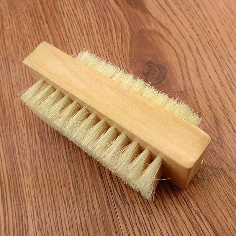 Wholesale Natural Boar Bristle Wooden Double-Sided Brush