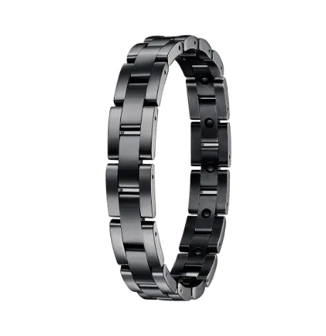 Classic Men's Titanium Steel Health Bracelet