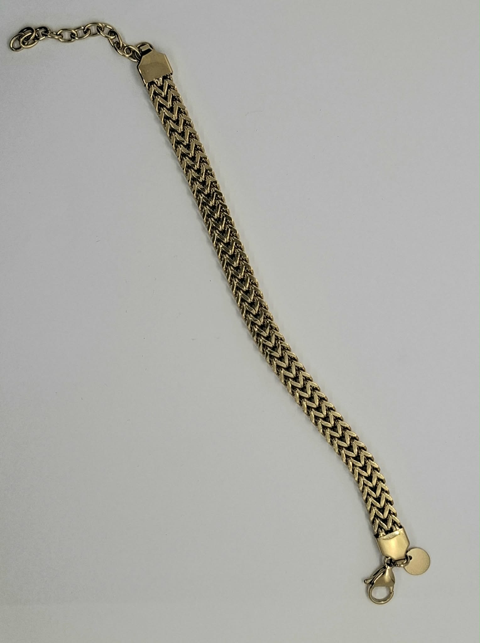 Vergulde Schakelarmband