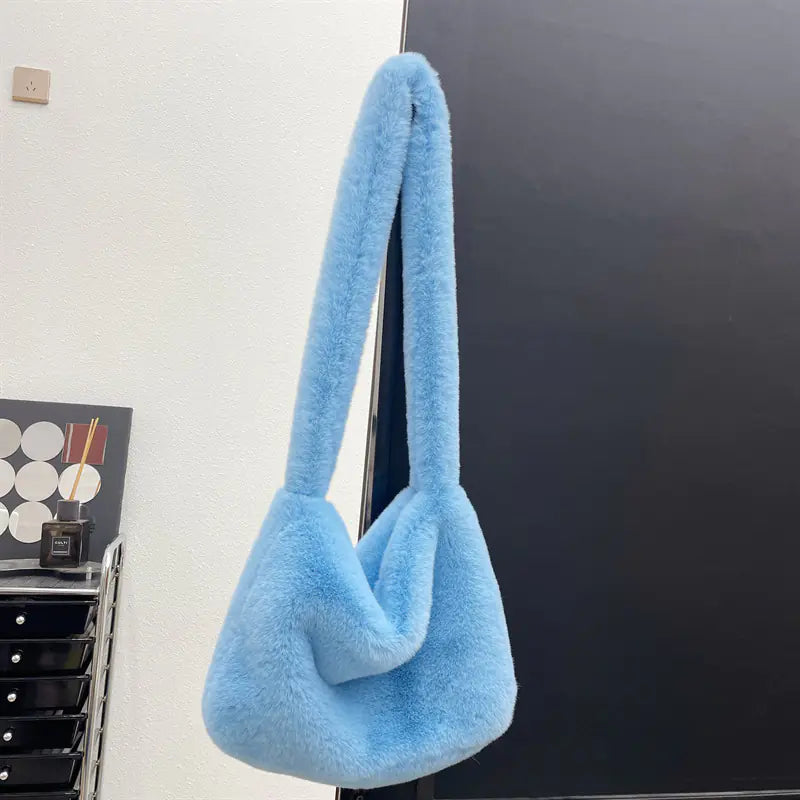 Rabbit Plush Shoulder Bag for All Occasions