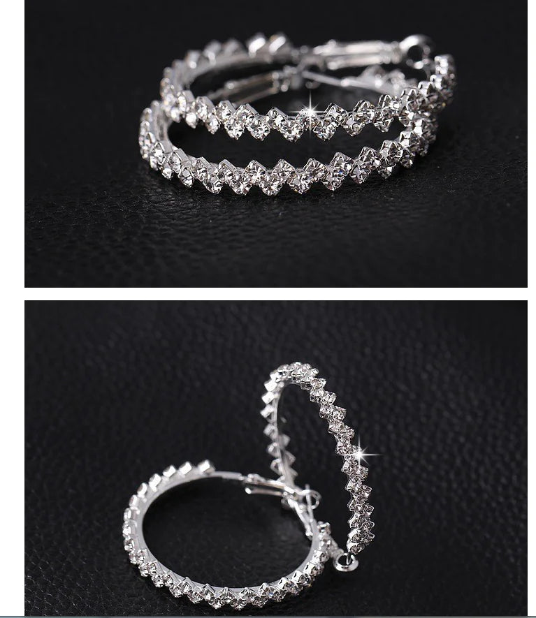 Crystal Stud Earrings