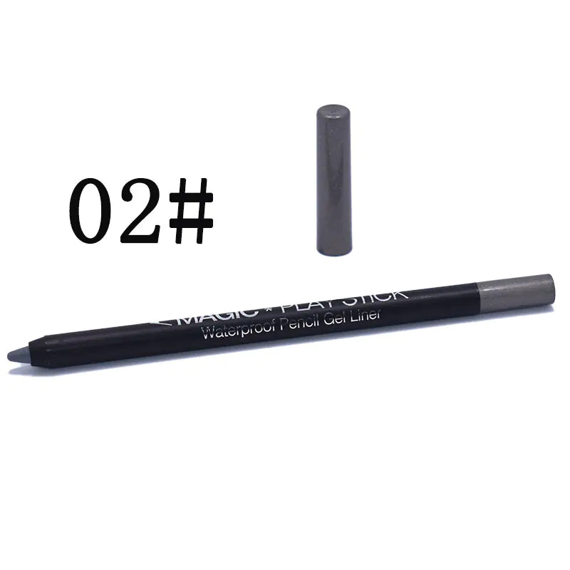 12-Color Pearl Eyeliner Pencil for Stunning Eyes