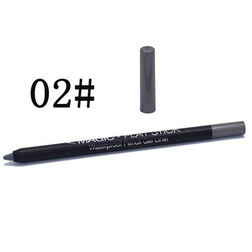 12-Color Pearl Eyeliner Pencil for Stunning Eyes
