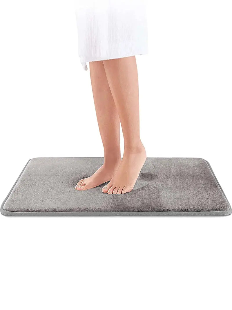 Rectangular Sponge Bath Mat (1 Piece)