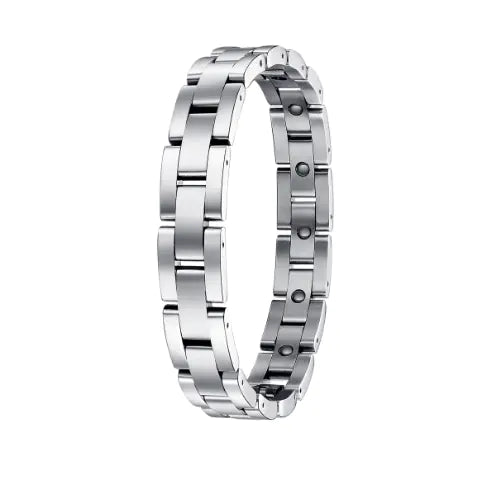Classic Men's Titanium Steel Health Bracelet