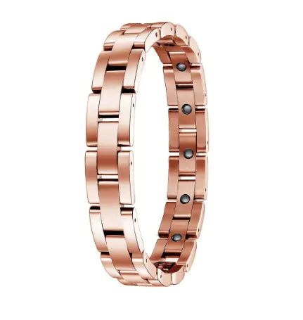 Classic Men's Titanium Steel Health Bracelet