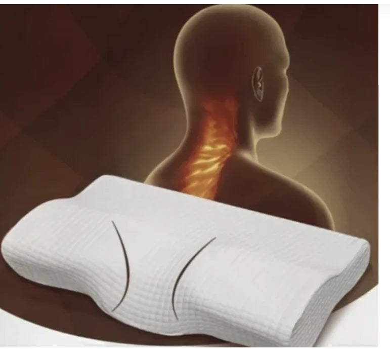 Orthopedic Latex Neck Pillow with Slow Rebound